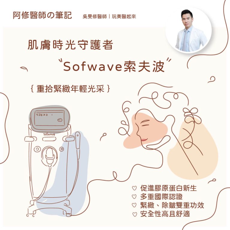 【阿修醫師の筆記】肌膚的時光守護者-『#Sofwave索夫波』重拾緊緻年輕光采! 14 20231227 工作區域 1